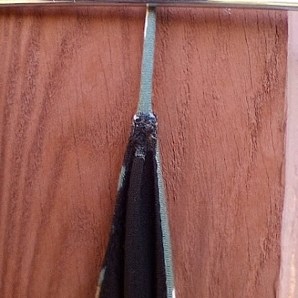 FREE PEOPLE | Pages Of Gold Dark Floral Tiered Maxi Or Midi Dress Boho Flowy M - Picture 10 of 14